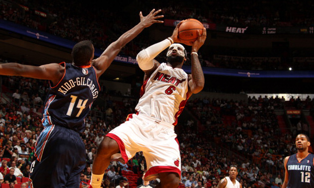 Charlotte Bobcats vs Miami Heat