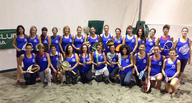 beach tennis viserba donne