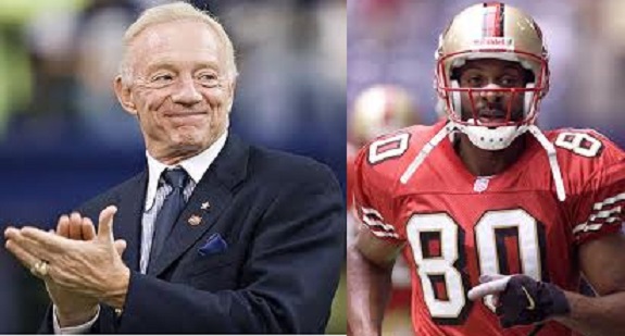 jerry jones e jerry rice